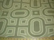 ~4 YDS~MODERN RETRO EAMES ERA~EMBROIDERED NUBBY UPHOLSTERY FABRIC FOR LESS
