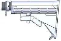 在飛比找Yahoo!奇摩拍賣優惠-【WKT】GHK M4零件 M4-後托組-M4-35