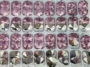 14mm Crystal Suncatcher Octagon beads 50-100 chandelier craft bead supplies sbpk