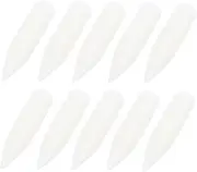 Operitacx 20pcs Soft Brush Tips for Acrylic Paint Markers Effortless Replacement Nibs for Fine Line Drawing Compatible with Various Paint Pens for Artists and Designers