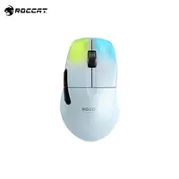 在飛比找PChome24h購物優惠-ROCCAT Kone Pro Air 無線雙模電競滑鼠丨白