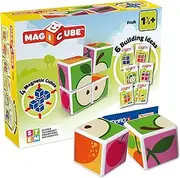 Geomag 131 Magicube Fruit - Magnetic Construction Cubes
