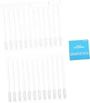 PACKOVE 24Pcs Transparent Ear Picks for Removal Ear Cleaning Tool for Home Office and Travel Use User Friendly Sticky Design for Deep Ear Care