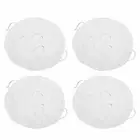 4Pcs Hot Compress Face Towel 3 Holes Strong Water Absorption Capacity Skin F PSG