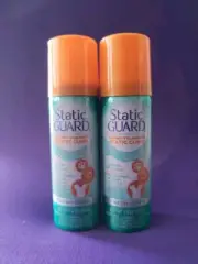Static Guard Spray Fresh Linen Instantly Eliminates Static Cling & Hair - 2Pack