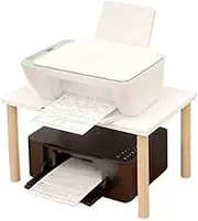 Household Desktop Stand Printer Storage Rack Desktop Stand Wooden Elevated Stand