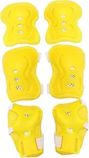 SAFIGLE Fashionable Boys and Girls Protective Gear Set Elbow Wrist Knee Pads for Cycling Skateboarding Sports Activities