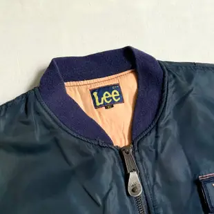 美國經典 Lee Nylon MA-1 Flight Jacket 尼龍表布 鋪棉內裡 飛行外套 風衣 vintage