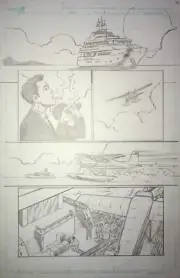 COMIC TYRESE GIBSON'S MAYHEM! ORIGINAL ART BY TONE RODRIGUEZ #1 PG 13 IMAGE