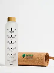 [Forest Super Foods] Borosilicate Glass Drinking Bottle