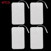 4Pcs 7X12cm Non-Woven Electrode Pads Sheet Reusable 2mm Pin For Tens Machine F