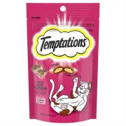 Temptations Cat Treat Hearty Beef 85G Bag X 6 Pack