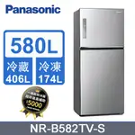 PANASONIC國際牌580L雙門變頻冰箱 NR-B582TV-S(晶漾銀)