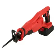 21V Cordless Electric Reciprocating Saw Outdoor Logging Chainsaw with Battery