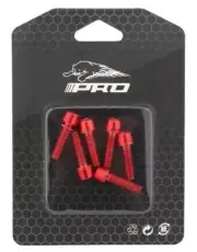 RED Stainless Steel Mountain Bike Screws Stem Bolts Steering Handlebar RED X6