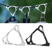 Triangle Hanging Hook Portable Tent Light Hanger for Travel Camping Survival