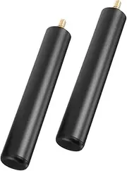 4 Pcs Pool Cue Extender Pool Cue Shaft Supply Prolong Rod Billiard Cue Extender Aluminium Extension Rod Cue Extension Part Billiard Grips Accessory Cue Extension Rod Lengthen Stick