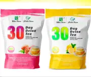 30/28day Detox Tea Lemon Grass Loss Weight Peach Slim Tea Fruit Tea 90G