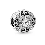 Pandora Fairytale Bloom Charm, Clear CZ 791961CZ