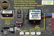 Webasto S-200mini Start/AutoStop 30/60/Always W-bus controller Telsestart
