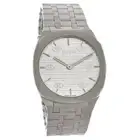 Gucci 25H Women's Stainless Steel Silver Dial Quartz Watch YA163402