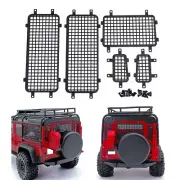 RCBATER Stereoscopic Side+Rear Window Set for 1/18 Traxxas TRX4-M RC Crawler