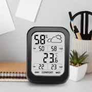 LCD Digital Thermometer Hygrometer Support ℃/℉ Switching for Home Office A3W0