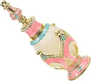 OFFIGAM Vintage Arabic Style Perfume Bottle Refillable Essential Oil Container Elegant Design for Travel and Home Use for Friends and Family
