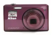 Nikon COOLPIX S5200 Digital Camera Pack Purple 6x Zoom 16.0 MP WiFi FullHD Rare