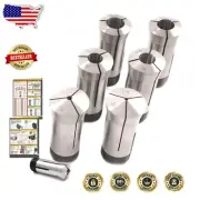 Compact 6-Piece 5C Collet Set - Perfect for Lathes & Grinding Machines