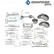 Professional Gynecological Set IncludeVaginal Speculum Forceps Sims Scalpel ODM