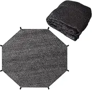 Trampoline Sunshade Tent Cover - Sunshade Trampoline Canopy | Trampoline Shade Cover | Anti-Uv Trampoline Canopy | 6ft 8ft 10ft 12ft 14ft Trampolines Accessories for Backyard Playground