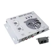 SOUNDSTREAM BX-12W WHITE DIGITAL BASS BOOST PROCESSOR REMOTE CONTROL EPICENTER