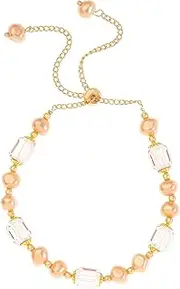 [Nbhuiakl] Pearl Bracelets for Women | Decorative Bracelet Jewelry - French Retro Pearl Chain Bracelet for Women Girls, Wrist Chain Bangle Jewelry