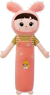 Abaodam 1pc Plush Rabbit Doll for Cute Cartoon Design Soft and Comfortable Stuffed Animal Present for Companion for Home Car and Office