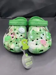 Futura Laboratories x Crocs Classic Clog - Green Ivy M7/W9