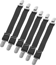 TOKIDNY Adjustable Boot Straps for Motorcycle 6pcs Ratchet Belt Straps Buckle for Sheet Holder