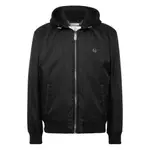 [Philipp Plein] Philipp Plein Logo-pattern Hooded Bomber Jacket L BLACK