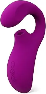 LELO ENIGMA Cruise Dual Stimulator Waterproof Clitoral Vibrator with 8 Vibrating Patterns Rabbit Sex Toy Vibrator for Women, Deep Rose
