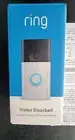 Ring Video Doorbell 2nd Generation Satin Nickel Camera Motion Detection