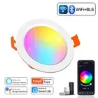 Wifi Smart LED Downlight Zigbee down Light Dimmable round Spotlight 5W 7W 10W 15