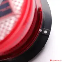在飛比找Yahoo!奇摩拍賣優惠-太陽能警示燈光控尾鐵警示燈LED防塵防水工程車紅藍燈