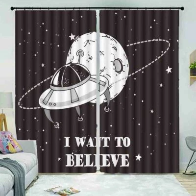 Witty Jewelry Abacus 3D Curtain Blockout Photo Printing Curtains Drape Fabric
