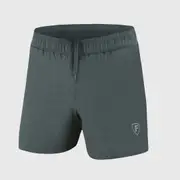 Fdx Men's 5" Pro Grey Running Shorts