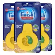 Finish Triple Pack Dishwasher Freshener Lemon & Lime Fights Odours