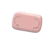 Bluetooth-compatible Earphone Ergonomic Noise Cancelling Waterproof Wireless Sport Necklace Headset for Mobile Phone-Pink