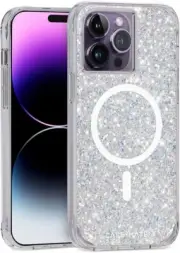 Case-Mate iPhone 14 Pro Max Case - Twinkle Stardust MagSafe Cute Bling Sparkle
