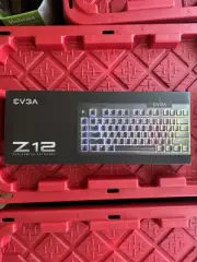 EVGA Z12 RGB Gaming Keyboard RGB Backlit LED 5 Programmable Macro Keys Dedica