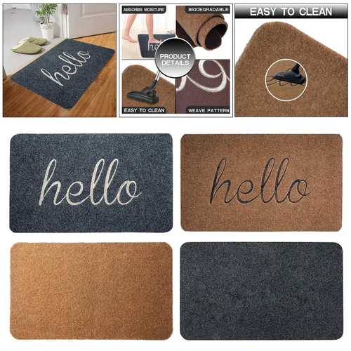 Door Mat Floor Mat Entry Rugs Doormat for Indoor Outdoor Front Door
