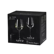 Stanley Rogers Tamar White Wine Glasses 388ml Set 6